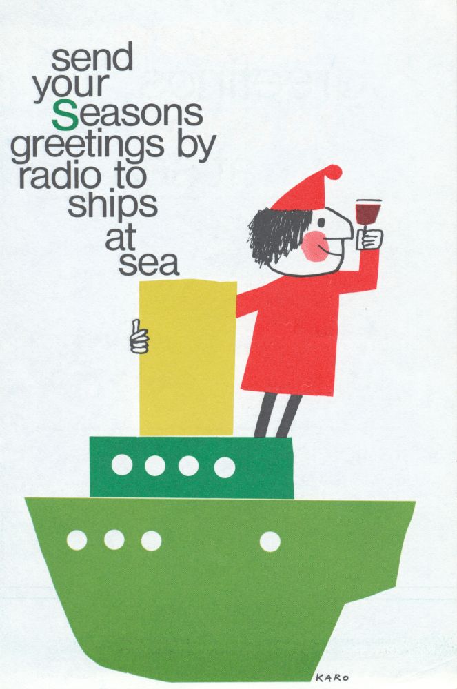 portisheadgka's tweet photo. Just a reminder to get your Christmas telegrams to ships in early. GKA is likely to be very busy. https://t.co/Ch9Y4Yt0Rw