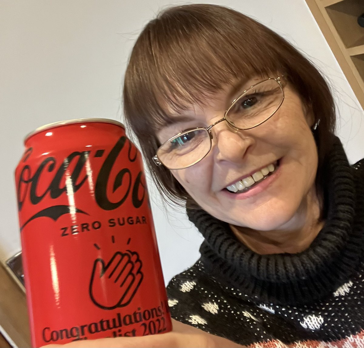 trudydavies1964's tweet photo. "It does exactly what it says on the tin"
Great start to the week, my community going to benefit from £1k so I thought I’d celebrate with @CocaCola_GB @CocaCola @samanthagunston #IAA22 Defo a Christmas jumper day #NFRN #betterRetailing #retailexpress #RN @TheFed_Online @ThisIsRN https://t.co/DuIHWBs9vM
