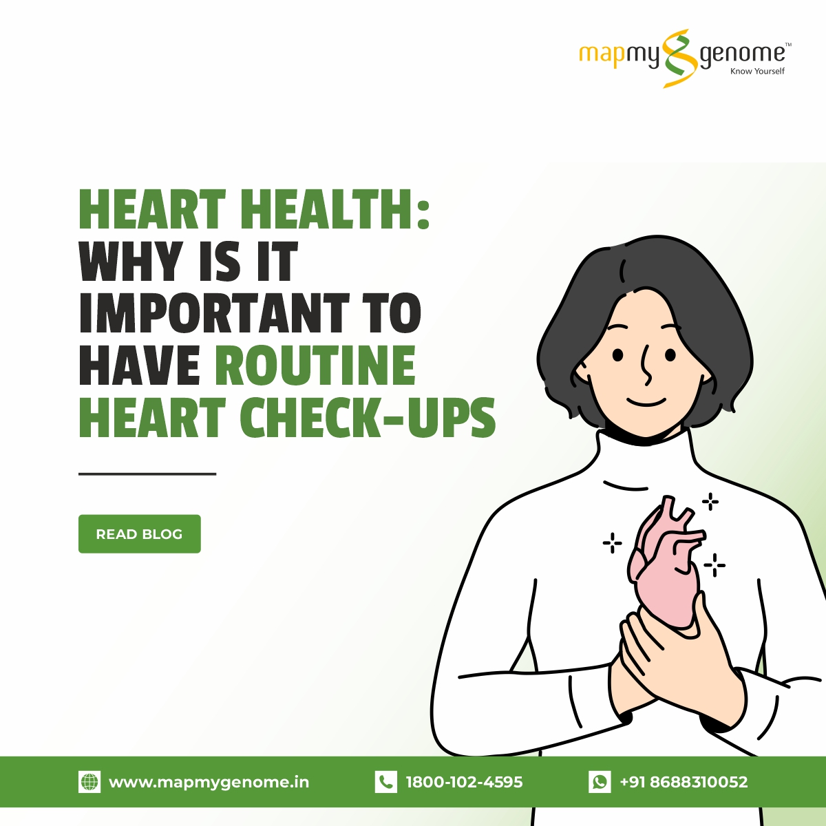 mapmygenome's tweet photo. 7 reasons to catch the #SILENT TRIGGERS of #heartattck early with a preventive genomic test. Read on.
https://t.co/x6Cjnc9YGv
#cardiomap #routinehealthcheckup #diagnostictests #healthylifestyle #mapmygenome #knowyourself https://t.co/MN99TG82qv