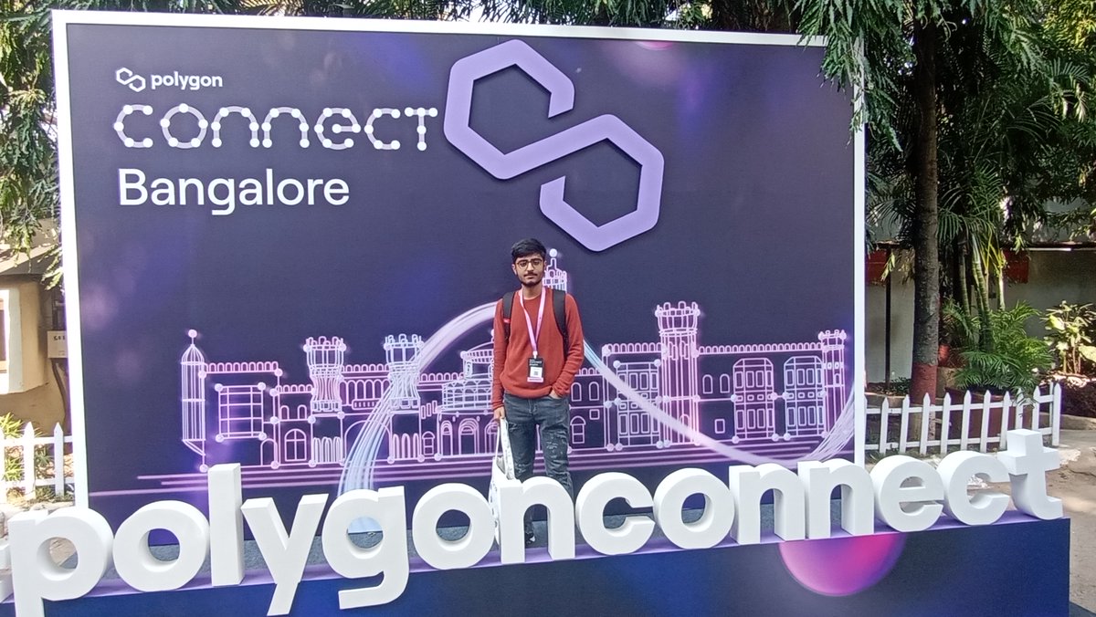 KunalKhatri137's tweet photo. Banglore #blockchain week was amazing 🚀. I Attended #polygonconnect there I met my frens and networked with other developers and founders. Witnessed insightful talks by many big players in #web3 https://t.co/rcaKyrtxdW