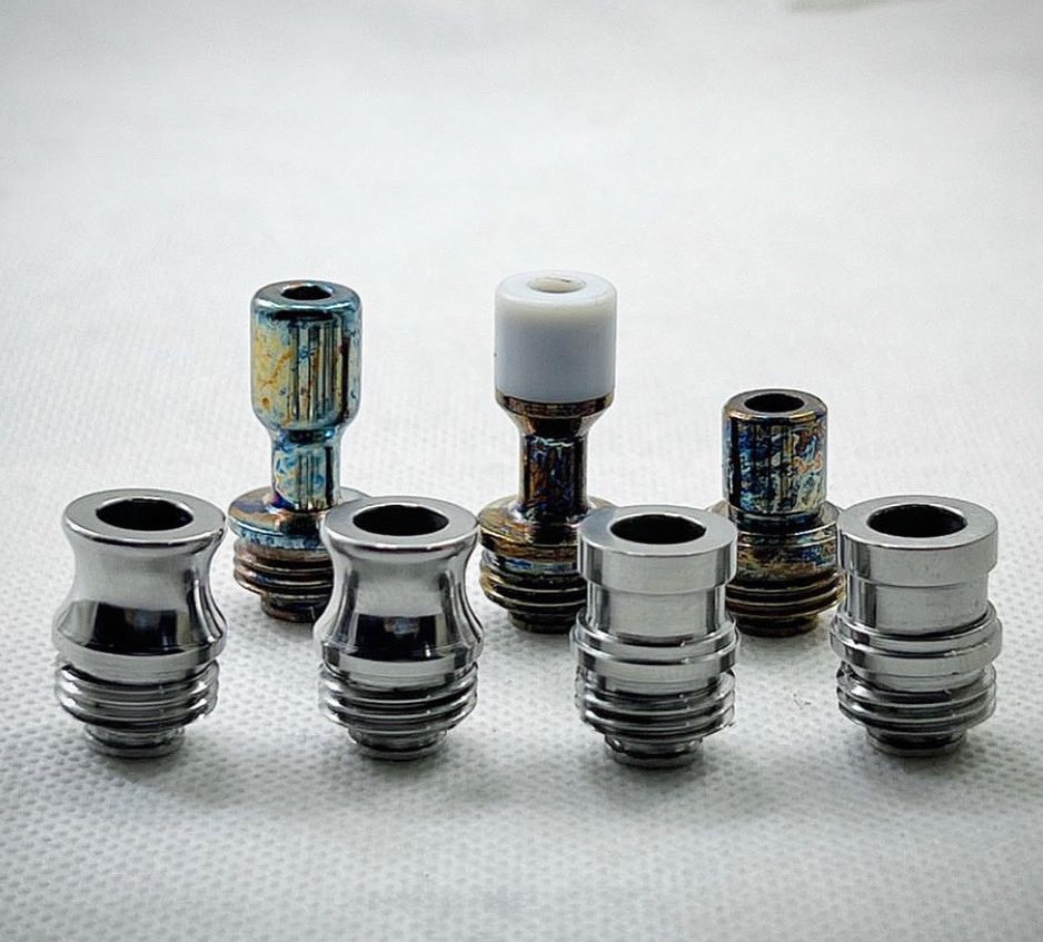 VapersHoo's tweet photo. Different shapes and designs for BB hybrid Driptips I can also make 510 driptips in such shapes 
Feel free to contact

#driptips #toxic #titanium #customisevape #customized #Vapeaccessories #vape #billetbox #Mods #driptip https://t.co/bGMIktKvHC