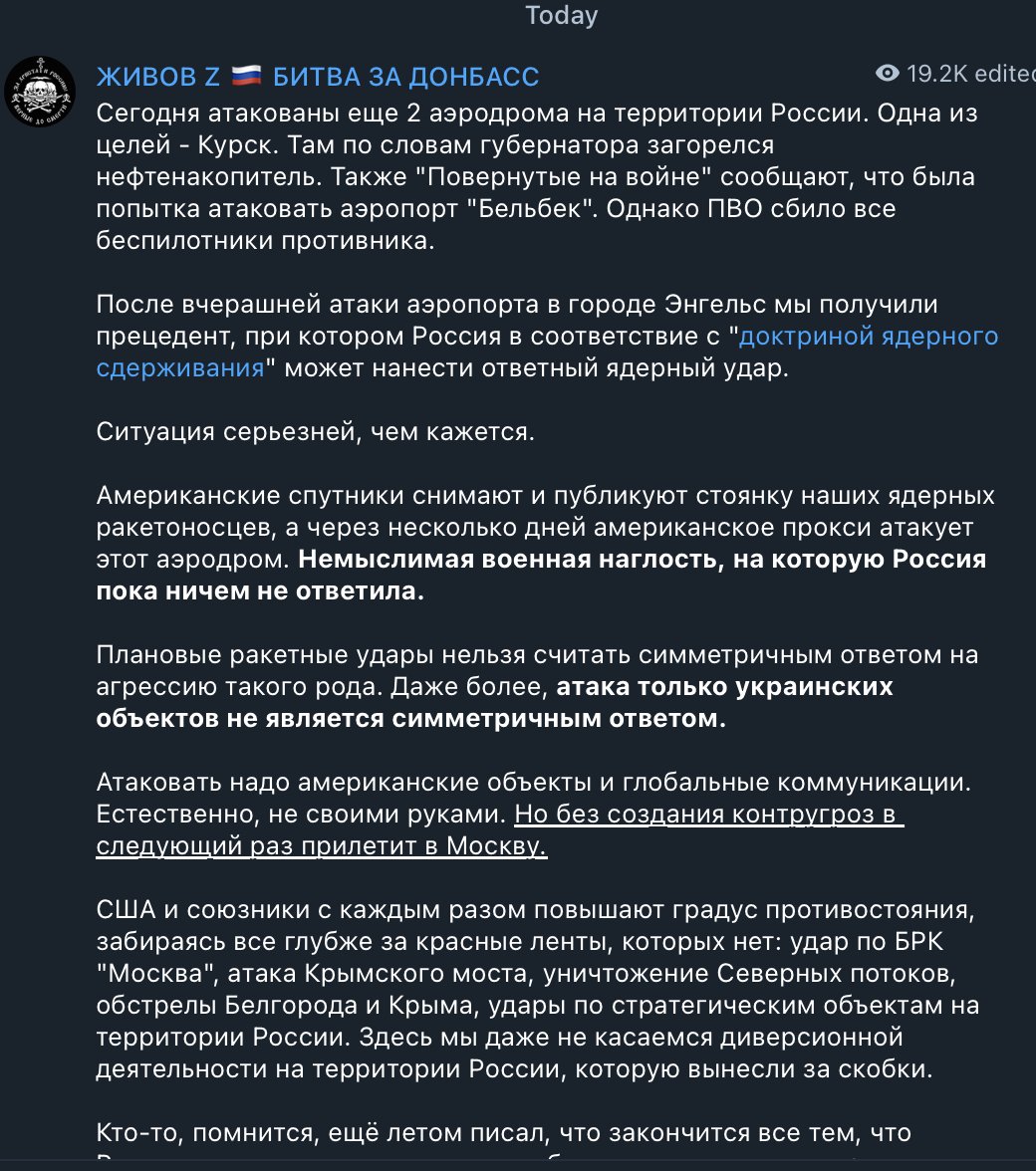 WarTranslated tweet media