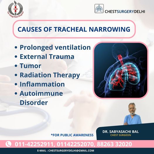 DrSBal's tweet photo. Causes of Tracheal Narrowing
For more info
Call @ 01142252911
Institute of Chest Surgery and Chest Surgical Oncology, New Delhi
#Drbal #oncology #pulmonologist #healthcare #chestsurgeon #health #trachealnarrowing #trachealnarrowingcauses #tumor #prolongedventilation https://t.co/A8buSdqFvg