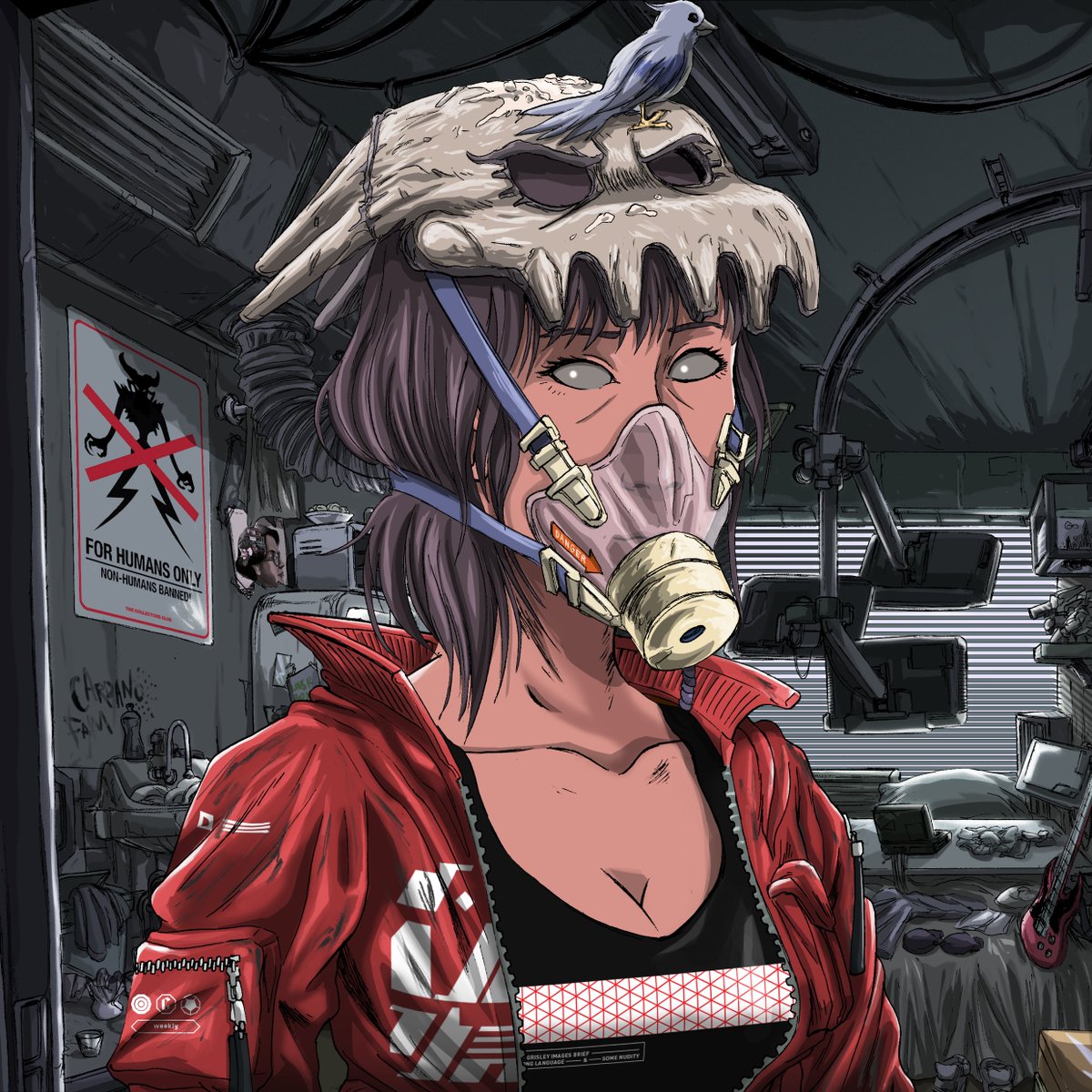 Stuck in isolation... Consumed by fear. 

We mustn't let fear control us. 🔱

ENGAGE - 3 Club Passes. 

🔱 #CNFT #TCCDailyPeeks 🔱