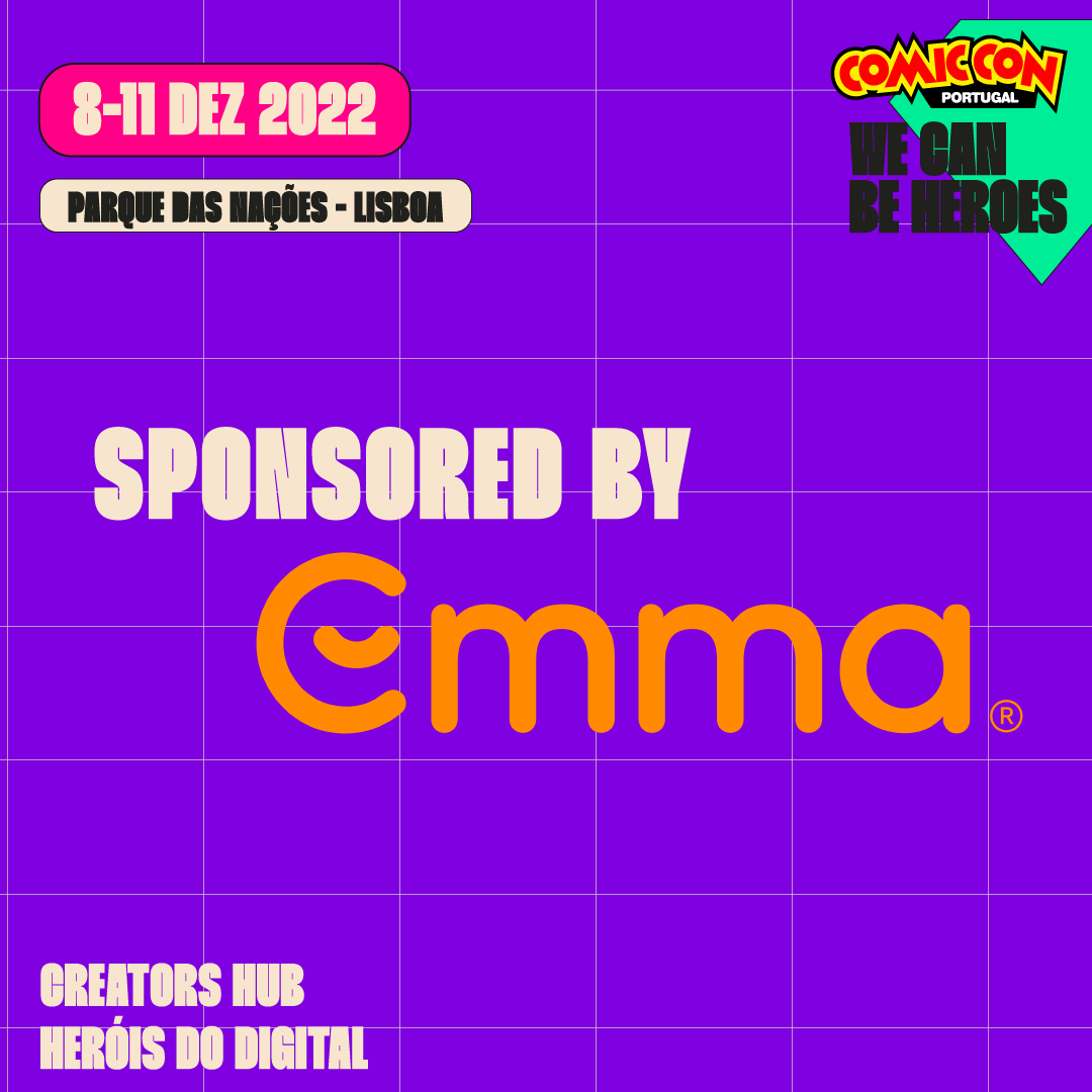 Emma - Heroína da Creators Hub - ComicCon 2022!
A Emma é a patrocinadora dos painéis que contam com os nomes de <a href="/LucasStrangers/">Lucas with Strangers</a> Catarina Paolino <a href="/RicFazeres/">RicFazeres</a> <a href="/ImAUppaJu/">ImAUppa</a> <a href="/YoutuberRitinha/">Ritinha youtuber</a> <a href="/marianabossyYT/">MARIANABOSSY</a> e <a href="/Proofkyko/">Francisco Antunes</a>🦸‍♀️
Não vais querer perder esta confortável oportunidade, pois não?