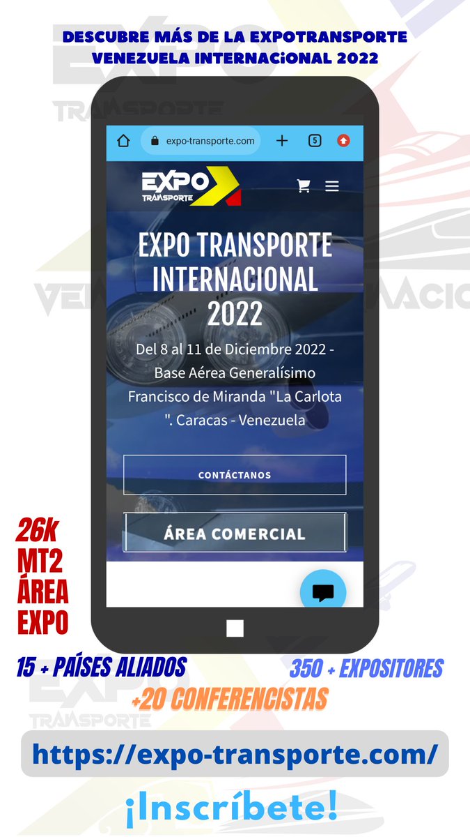 Wuaika16's tweet photo. Expo transporte internacional 2022 https://t.co/OuhT2LFvHx