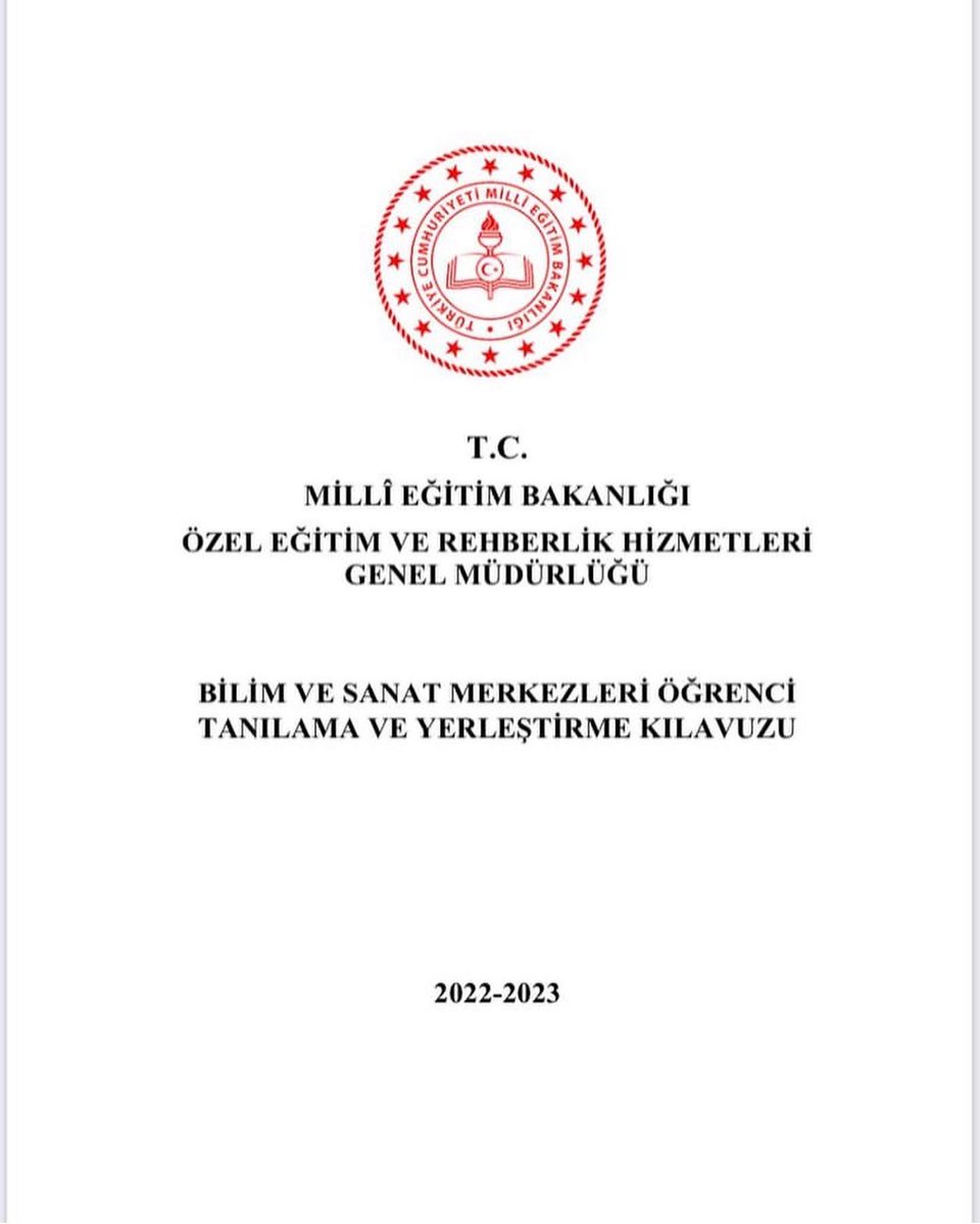 Elbistanram's tweet photo. BİLSEM ÖĞRENCİ TANILAMA ve YERLEŞTİRME TAKVİMİ YAYIMLANDI

2022-2023 Yılı Bilim ve Sanat Merkezleri Öğrenci Tanılama ve Yerleştirme Kılavuzu'na ulaşmak için https://t.co/4j5N9yM48w adresini ziyaret edebilirsiniz.

@bilsemmeb @elbistan_bilsem 
#bilsem https://t.co/EqpCw3BUJw