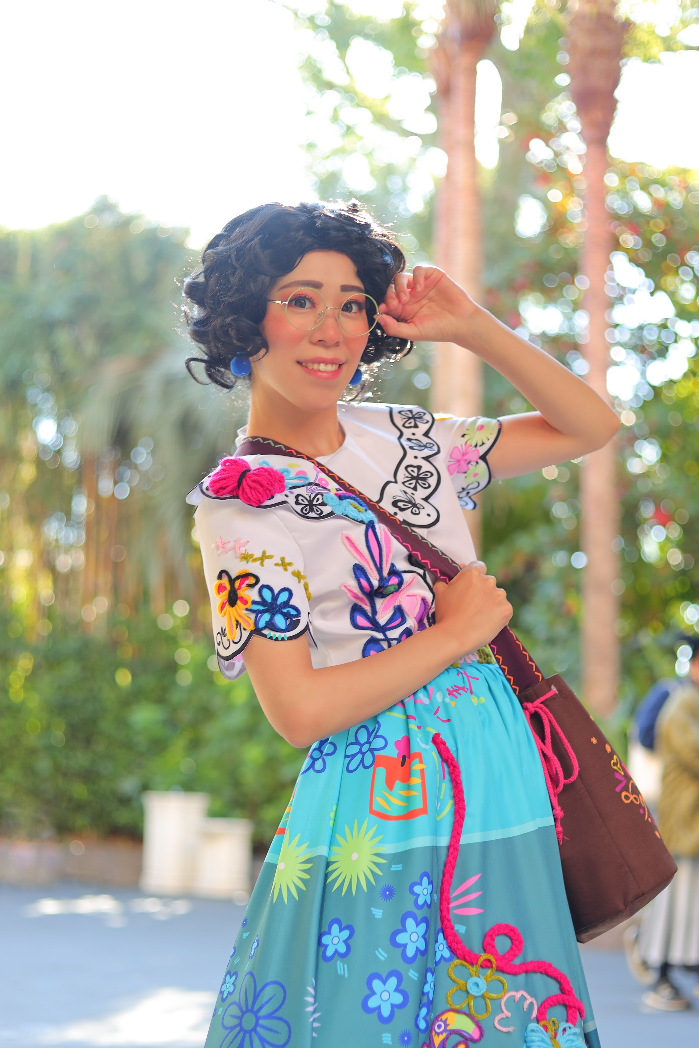 エスメラルダ そんページ ⸜❤︎⸝‍ Dハロ仮装 ウィッグ ディズニー ノートルダムの鐘 エスメラルダ ウィッグ dハロ