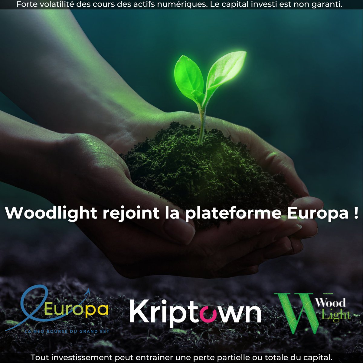 Nous avons le plaisir de vous annoncer l'arrivée de Woodlight sur notre plateforme régionale Europa : La Néo-bourse du Grand Est 🎉

#innovation #business #investment #startups