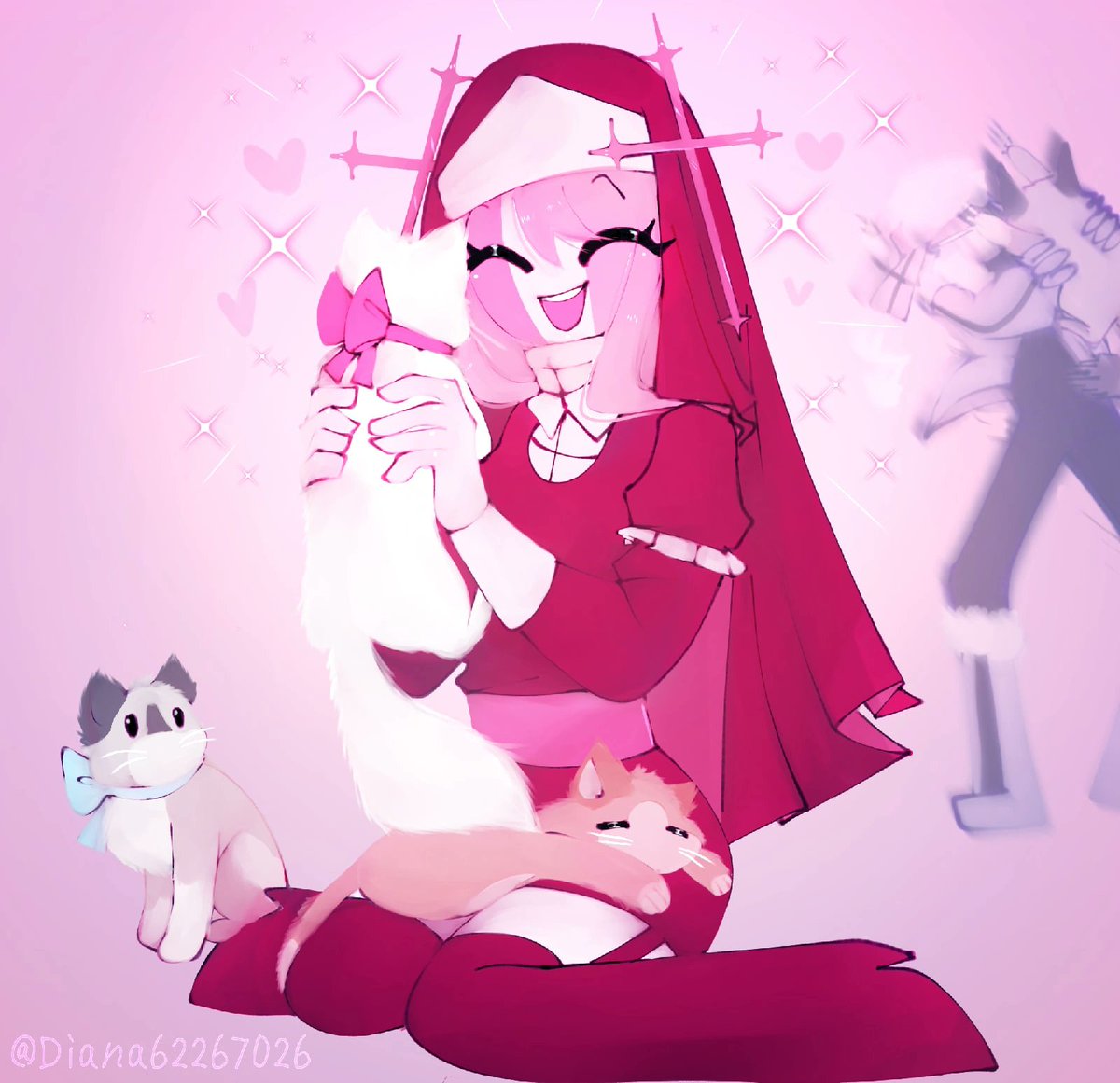 DianaOreo13's tweet photo. Unexpected hello, I found unpublished art, which to my surprise looks good, so why not share 🤷‍♀�� #midfightmasses #midfightmassesfanart #Sarvente #ruvyzvat #ruv  #mfm https://t.co/bbDqf0w9GO