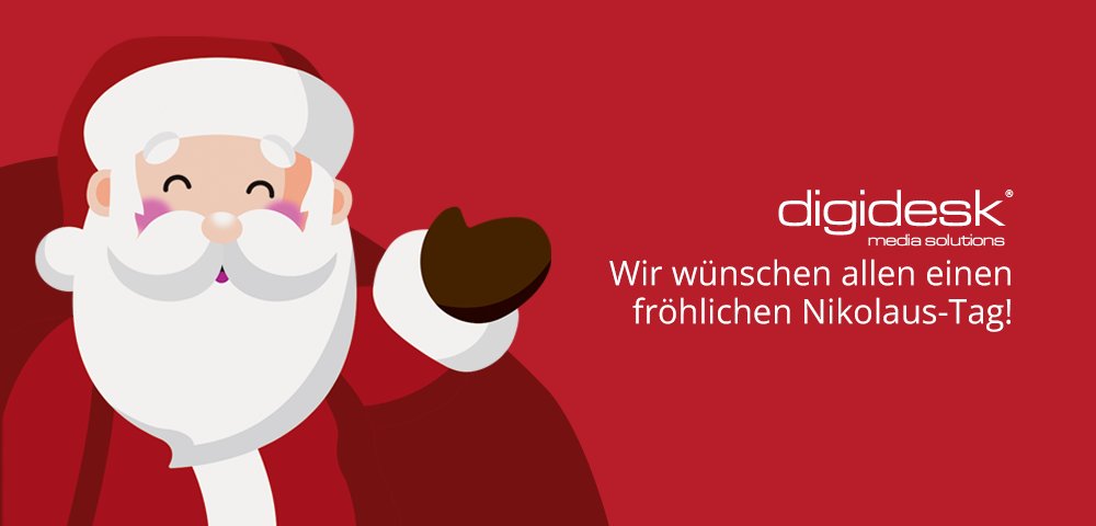 digidesk's tweet image. Wir wünschen allen einen fröhlichen Nikolaus-Tag!

#weihnachten #nikolaus