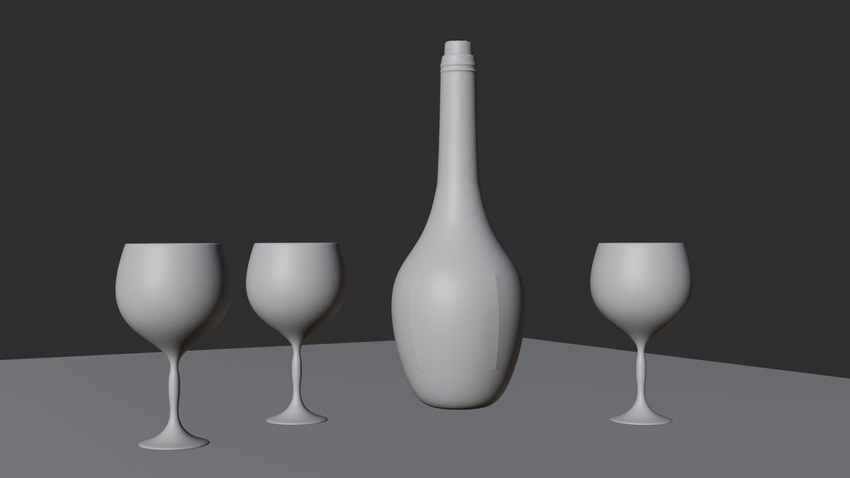 Hi Friends, I have modelled wine bottle and wine glasses using blender 3.3.
#Blender3d #blender #wine #blendercommunity