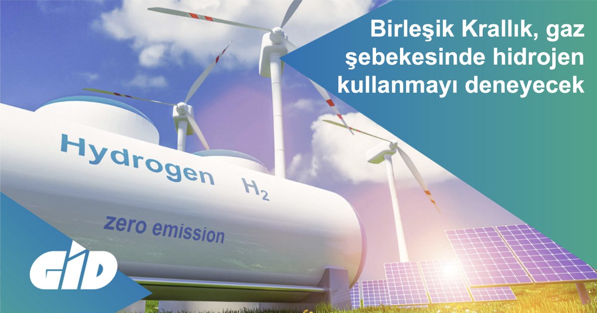 Birleşik Krallık, doğalgaz şebekesine hidrojen karıştırmayı deneyen ülkeler arasına katılıyor. 2023’te uygulanacak proje ile gazla çalışan bir santralde gelen gaza %3 oranında hidrojen karıştırılacak, bu miktar kademeli olarak %20’ye çıkarılacak. #doğalgaz bit.ly/3iF6QNB
