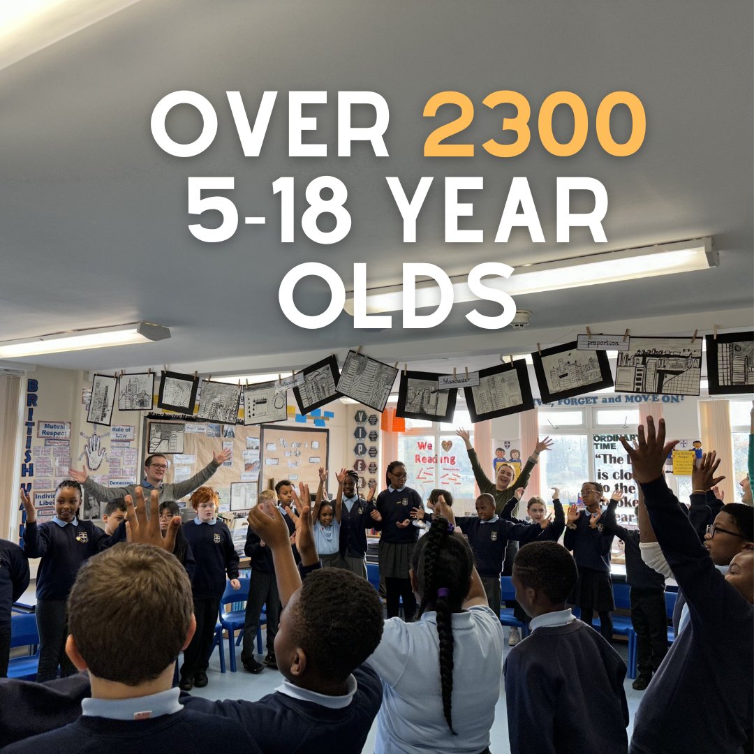 TheSixteen's tweet photo. Our #ChoralPilgrimage Learning & Participation programme has been working hard to take choral music to as many people as possible this year. Here are a few key stats that we thought we'd share ahead of the announcement of our 2023 Choral Pilgrimage tour later this week! https://t.co/PO1HibfNLo