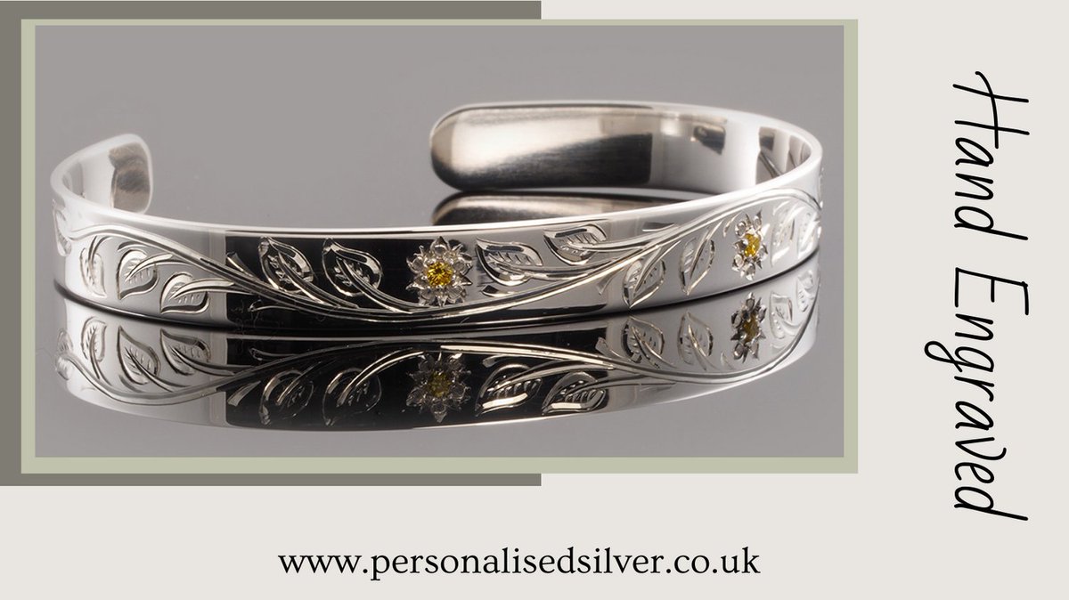 Morning #elevenseshour We hand engrave all of our silver jewellery and gifts. By deeply cutting out the silver entirely by hand your lovely engraved designs and messages will last forever. Pop over and check out our website personalisedsilver.co.uk #mhhsbd #shopindie #htlmp