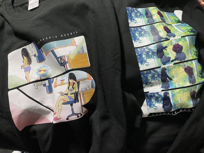 リコリコのトレーナーが届いたよ 