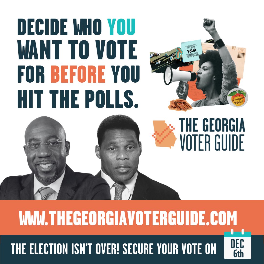 progress4_ga's tweet photo. Still unsure of who to vote for today? Check out https://t.co/3Oa6kHJDPh to see where each candidate stands on the issues that matter the most to you.
#georgiaonmymind #alleyesongeorgia #TGVG #gapol https://t.co/IwnwZ7VwOO