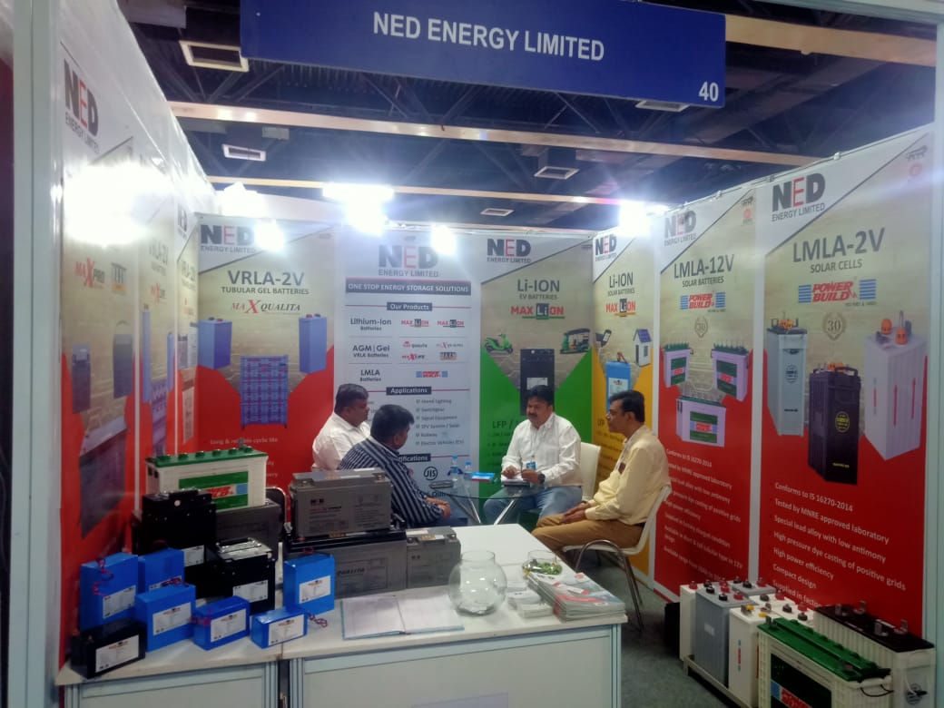NedEnergyLtd's tweet photo. Some of the glimpses of 16th Power On Exhibition.
#exhibition #battery #VRLABattery #powerbuildbatteries #nedenergyltd https://t.co/OQaHUYVWoi