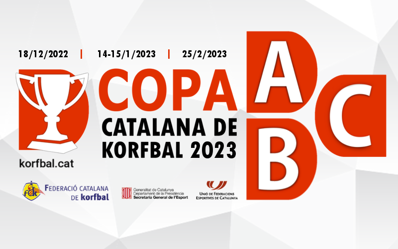 Emparellaments i horaris de la 🏆 Copa Catalana 2023 de Korfbal.

📰 Més informació: korfbal.cat/?p=11641

#korfbal #EsportMixte #korfbalcat #korfcat #korfball
@ufeccat <a href="/esportcat/">Esports</a> <a href="/lesportiuCAT/">L'Esportiu de Catalunya</a> <a href="/DiarideTerrassa/">Diari de Terrassa</a> <a href="/CanalTerrassa/">Canal Terrassa</a> <a href="/laveudemontcada/">La Veu de Montcada i Reixac</a>
