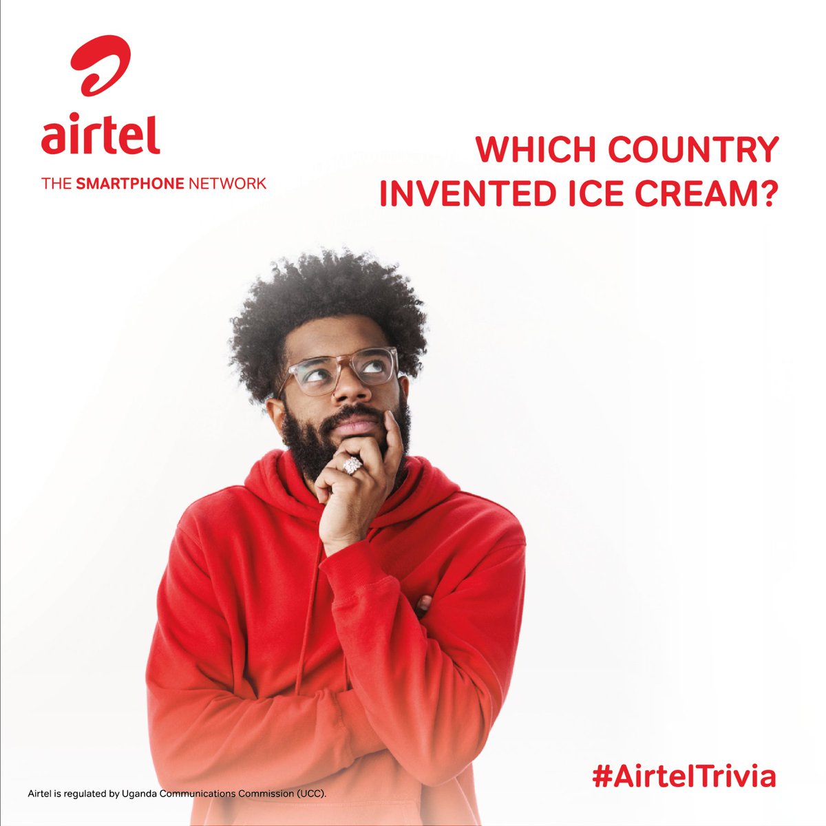 Which country invented ice cream?

First 3 correct answers, win a 225-minutes Weekly Voice bundle

#AirtelTrivia