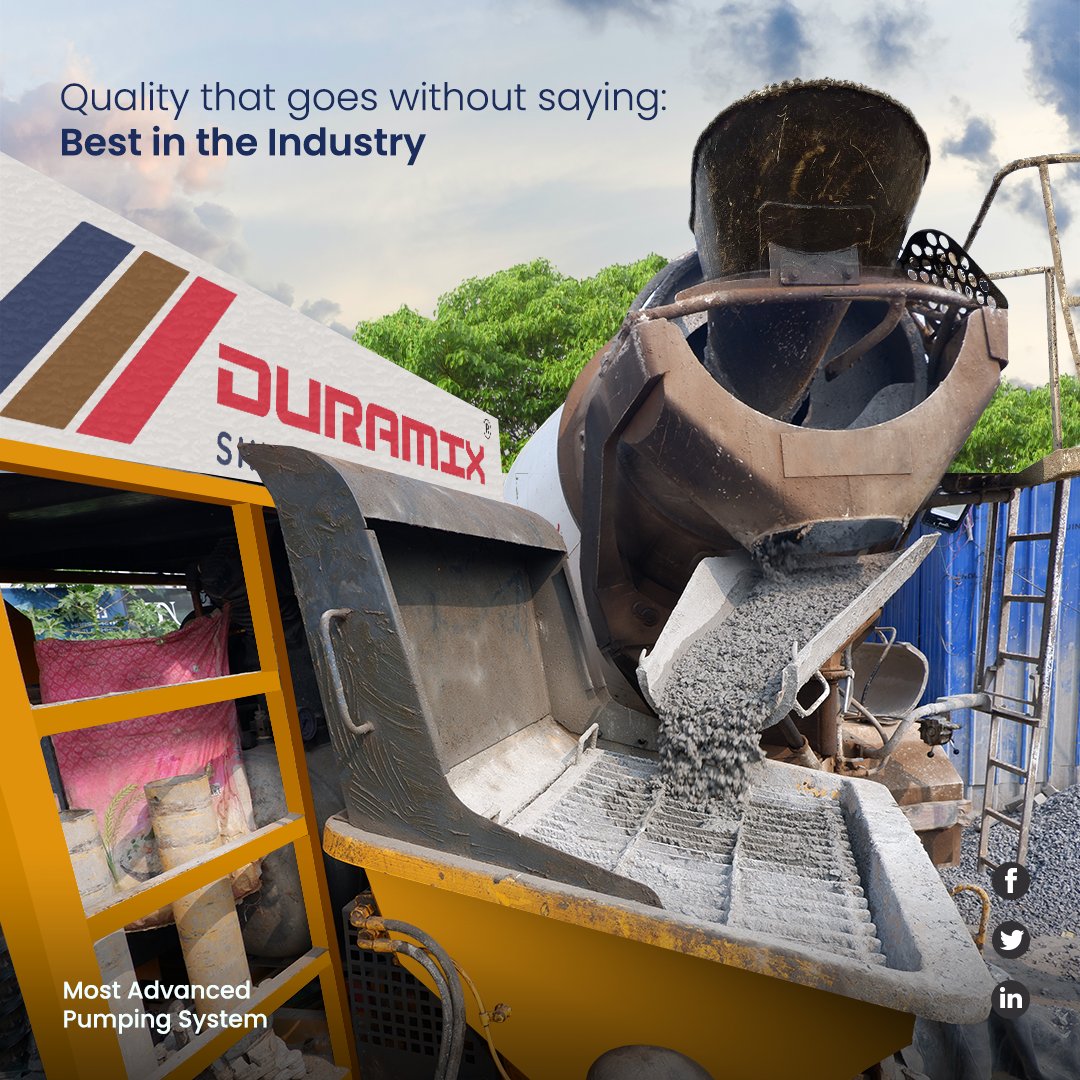 Duramix_in's tweet photo. Recommended by the Best, trusted by the Engineers.
.
#Duramix #DuramixIndia #Concrete
#strongerstructure #cement #construction #commercial
#madeinindia #mixing #odisha #india
#transitmixer #building https://t.co/EXyqc436m7