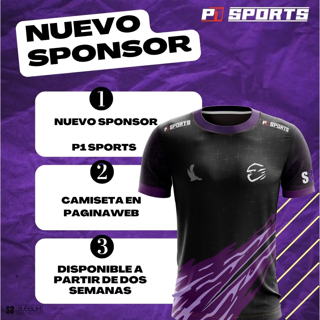 DojoGamingEU's tweet photo. ⛩️ #SPONSOR⛩️

Nuevo patrocinador de ropa deportiva , con unas pedazo de camisetas que tienen en su pagina web impresionantes 👕🖥️

Les damos las gracias por confiar en nosotros ⚔️

Presentamos la nueva camiseta de Dojo Gaming 💜😳

Bienvenidos @p1sports_es 🏡

#GoDOJO 💜 https://t.co/8O2TuYQUsY