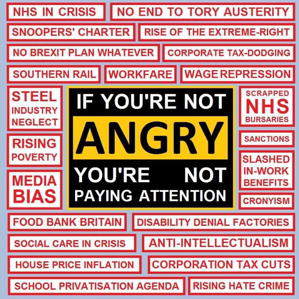kathlyle51's tweet photo. Are we angry yet? #ThrowTheToriesOut #TimeToRise #FuelPoverty #FoodBanks #NHSCrises #ToryCorruption #TorySleaze #BrexitBrokeBritain #ToryCostOfGreedCrises #FreeSchoolMeals #PensionPoverty
#FeedOurKids #ToryFascists #RisingPoverty
Call a #GeneralStrike #EndToryRule https://t.co/sfYxlSUH9t