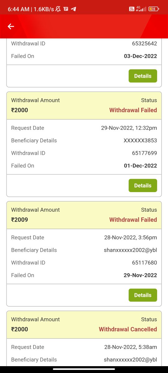 Shaneahmad07's tweet photo. @My11Circle why my money is not withdrawing please withdraw my money in my bank account . Your service is to stupid  i mailed you since 1 week your team doesnt resolve my problem please resolve my problem as soon as possible 
@My11Circle 
@SGanguly99 
@Ruutu1331 
@realFCG https://t.co/HSutalytwq