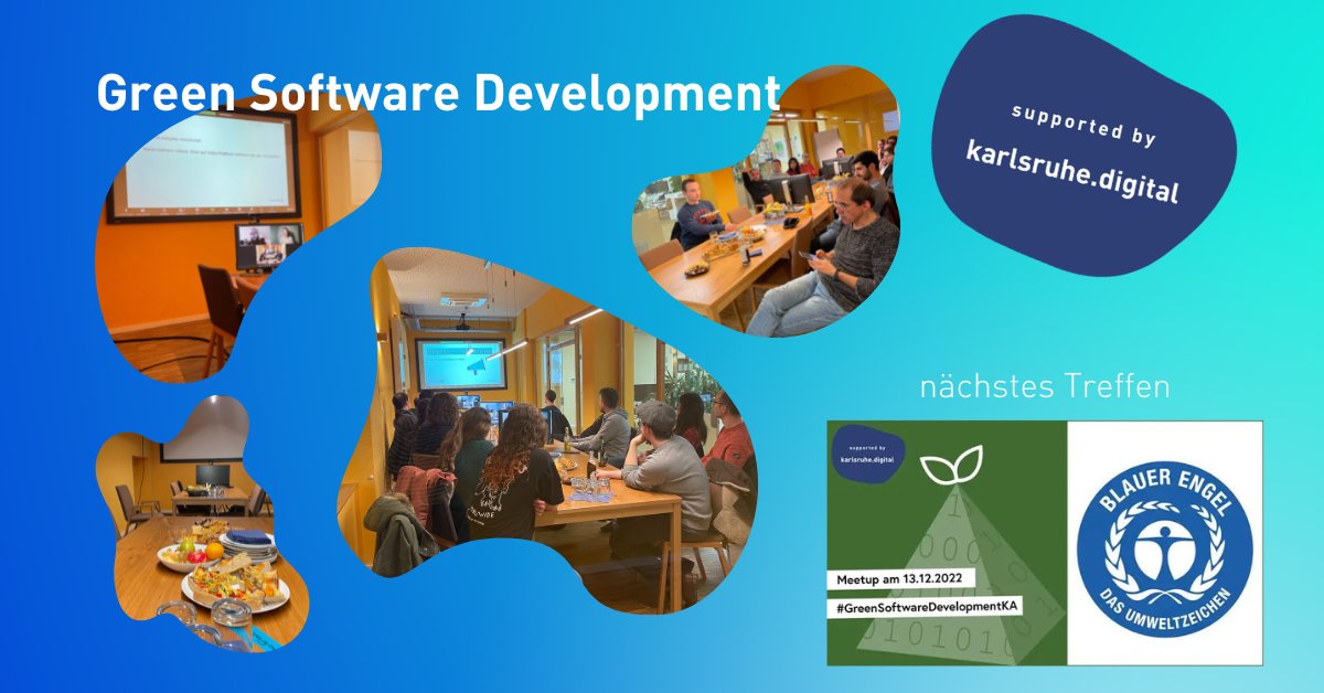KA_digital's tweet photo. Letzte Woche fand erneut ein Event der Reihe "supported by #KarlsruheDigital" statt. 

Unter dem Titel „How to build greener Websites” konnte in gemütlicher Atmosphäre bei @bluehands_de in ein Treffen von #GreenSoftwareDevelopmentKA hinein geschnuppert werden.

 #KarlsruheDigital https://t.co/9HVdU7MA1L