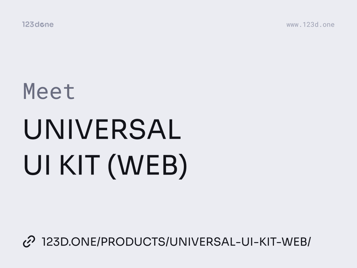 the123done's tweet photo. Diving into the Text Input component of the Universal UI Kit (Web)
#ui #button #uitips #designtips #designsystem #uicomponents #figmasystem #figmatips #uidesigner #uikit #uikits #uikitdesign #buttonui #buttonstates #123done https://t.co/oZEMkQoz3n
