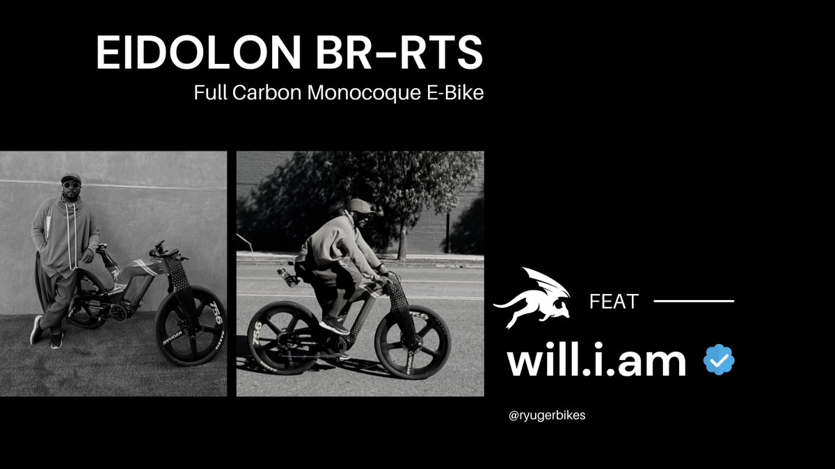 "Is this will.i.am?"
"I.am? he replied

Then a video came through of will.i.am asking about motor specs, etc. on our EIDOLON BR-RTS model. 

"Your E-BIKE is electric ART on wheels"

#ebike #ElectricVehicles #mtb #cycling