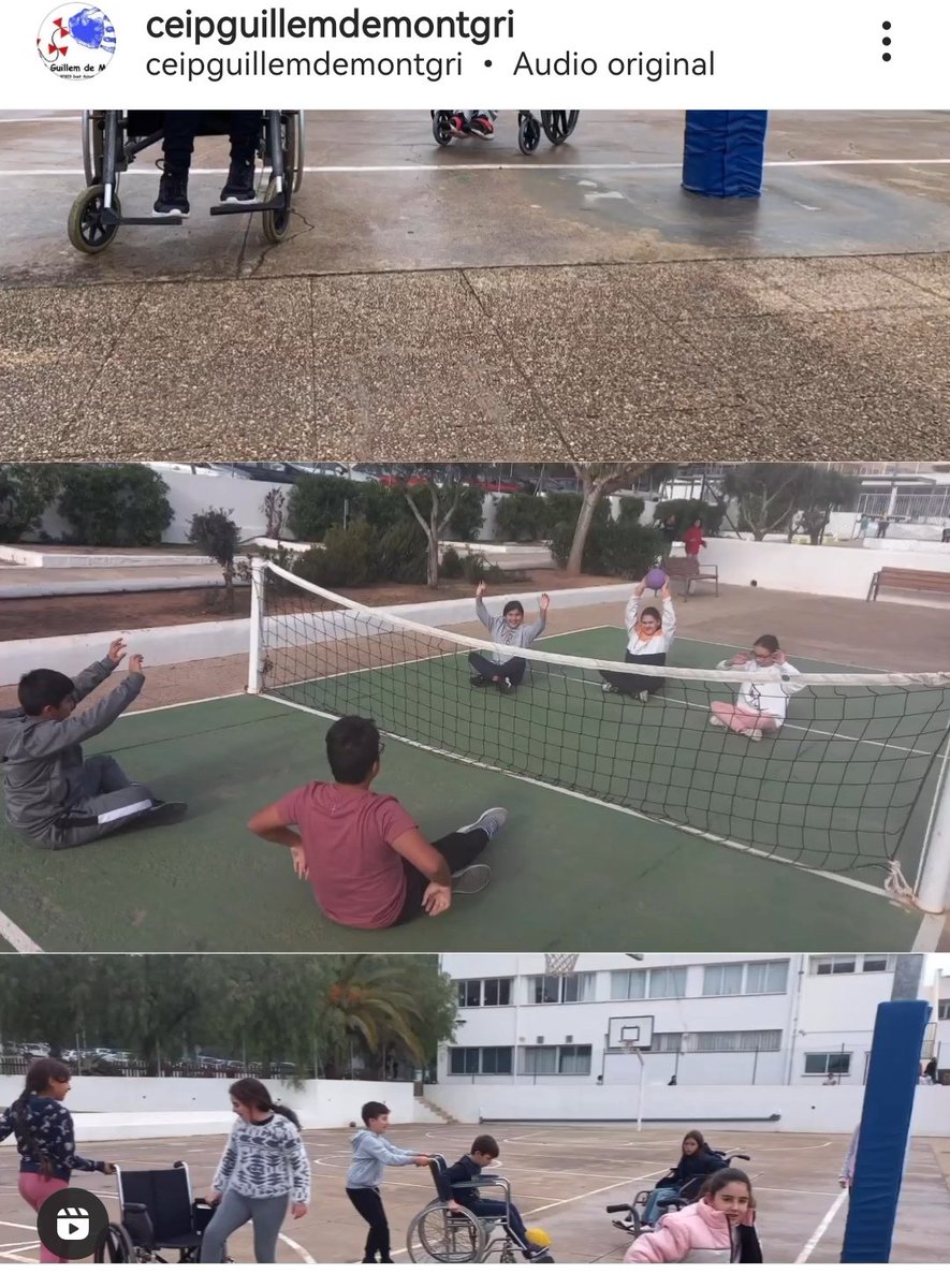 FayosCid's tweet photo. Esta semana el colegio Guillem de Montgri, en San Antonio, está promoviendo en sus aulas la semana del deporte adaptado. Una manera de hacer inclusiva la educación física a todo el alumnado al mismo tiempo que fomenta la empatía. @EFsaludable_UIB #22121_UIB https://t.co/KGXHsuyeW0