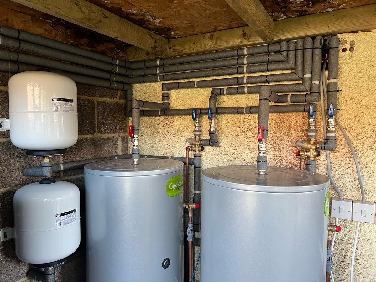 Love a hot water system upgrade! From gravity to this century!
All supplied by <a href="/totalplumbinguk/">totalplumbinguk</a>