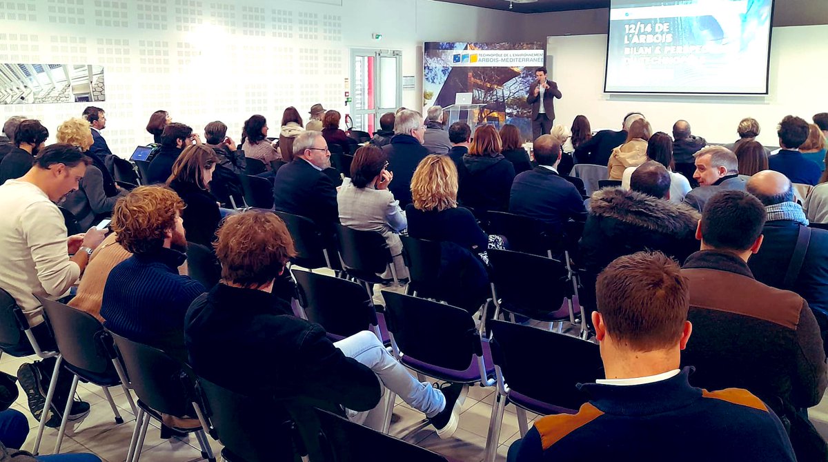 [12/14 de l’Arbois] Bilan &amp; perspectives au programme aujourd’hui 🤩
Un des temps fort de l’année pour échanger avec les acteurs et partenaires qui participent au développement du projet technopolitain et aux réussites des laboratoires et des entreprises innovantes #Cleantech