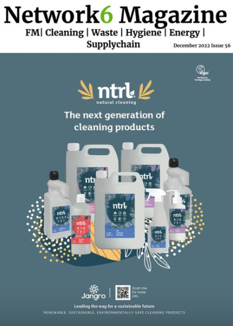 JangroLtd's tweet photo. We're thrilled to see our ntrl range on the cover of the most recent issue of Network6 Magazine. π
Visit Network6's most recent edition to find out more about our ntrl range https://t.co/OnStSugw9W π
#ntrlrange #cleanwithjangro #jangro #commercialcleaning https://t.co/yM0frwtCGG