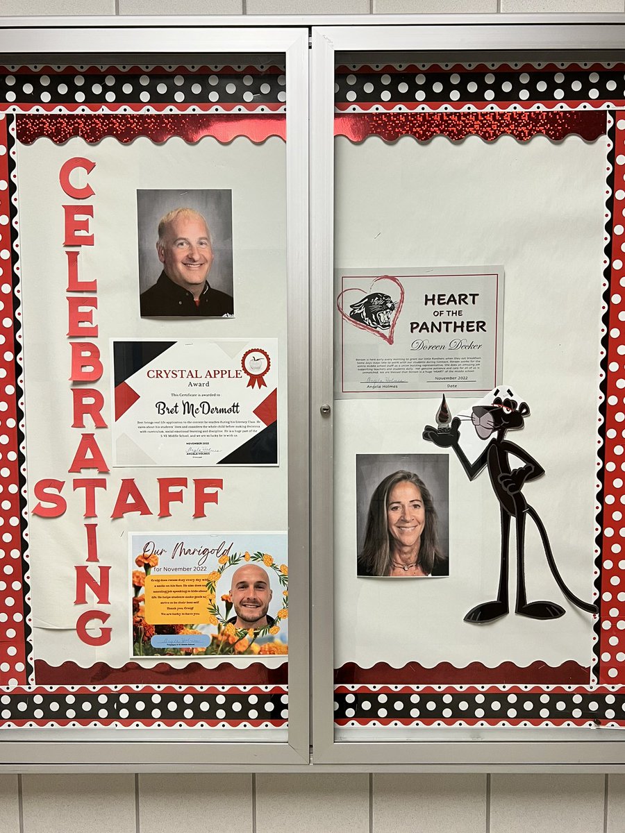 November’s Superstar Staff <a href="/SVEMSPanthers/">Spencer-Van Etten Middle School</a>