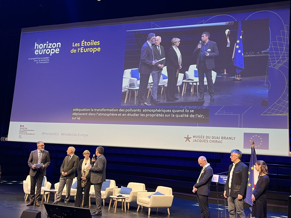 Paolo Laj (@paololaj) on Twitter photo @Prof_JF_Doussin awarded at Étoiles de l’Europe for <a href="/EUROCHAMP2020/">ACTRIS-EUROCHAMP</a> ! Congrats for a very well managed Research infrastructure project now fully integrated into <a href="/ACTRISRI/">ACTRIS</a> and almost all atmospheric simulation chambers accessible through <a href="/atmo_access/">ATMO ACCESS</a>. Well deserved ! @Prof_JF_Doussin awarded at Étoiles de l’Europe for <a href="/EUROCHAMP2020/">ACTRIS-EUROCHAMP</a> ! Congrats for a very well managed Research infrastructure project now fully integrated into <a href="/ACTRISRI/">ACTRIS</a> and almost all atmospheric simulation chambers accessible through <a href="/atmo_access/">ATMO ACCESS</a>. Well deserved !