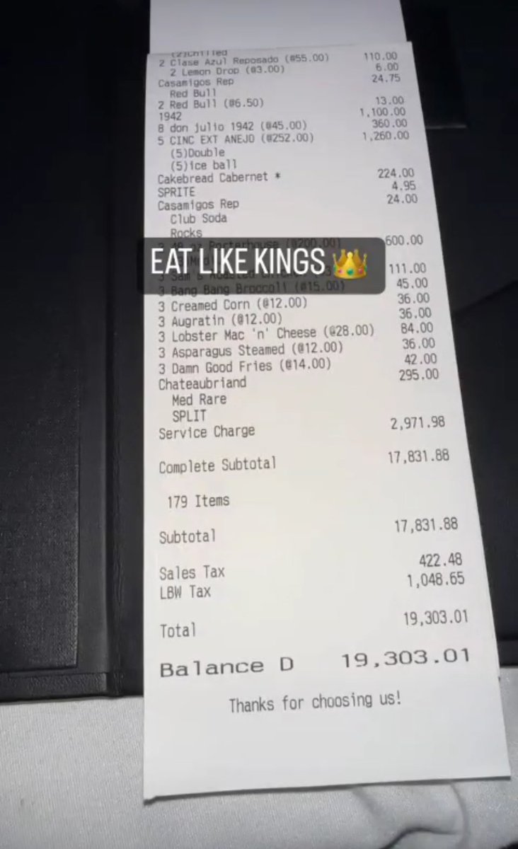 Shan Shariff On Twitter DezBryant Racked Up A 20k Bill At Nick 