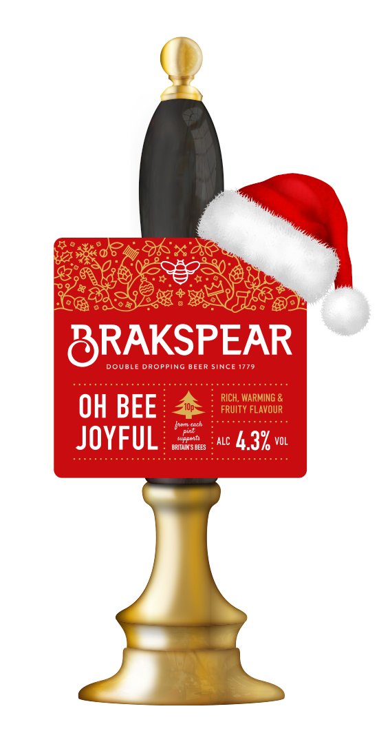 Have you enjoyed a pint of Oh Bee Joyful yet? 10p from every pint goes towards supporting Britain's bees too!
#seasonalale #festiveale #britishbeer #caskale