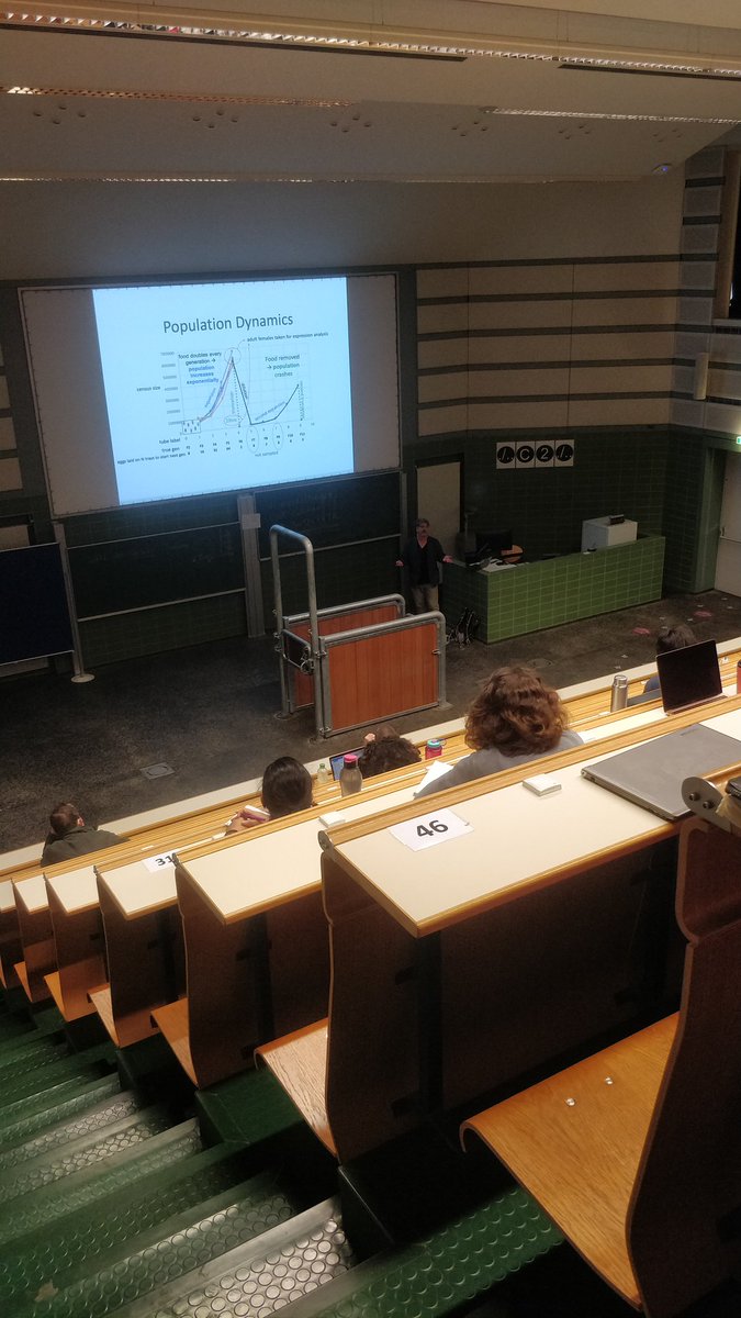 JaneKay27's tweet photo. Continuing with Day 2 of the Experimental Evolution course with research talks from @paulrschmidt and Christian Schlötterer 

#EECV22 https://t.co/O0G8qDFjUl