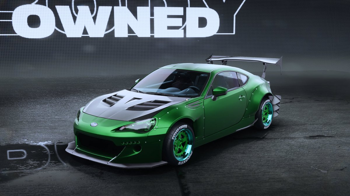 TheN3rdSquad's tweet photo. I'm loving my first ride in the recently launched @NeedforSpeed #NFSUnbound! The body kits & parts are so sick!! Gotta love my new license plate too! #needforspeed #winninginstyle https://t.co/6ArYY49XTG