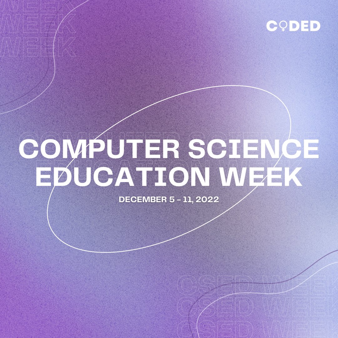 codedorg_'s tweet photo. Initiating sequence… 🤖

December 5 - 11 is Computer Science Education Week! 👩‍💻 A week to learn more about technological advancements, programming, and digital literacy for K-12 students all over the world 🌎 

(1/2) https://t.co/NkJKqLT2f8
