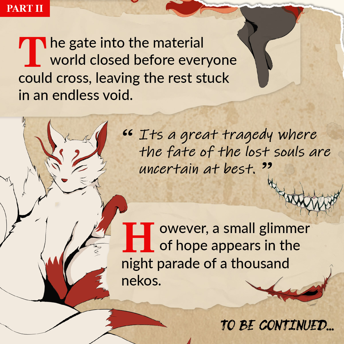 nekonationNFT's tweet photo. Part 2 of 6 of the lost scroll...
📜 Night Parade Of A Thousand Nekos 📜

#NekoSwap 🎲 https://t.co/XDiOYiKwgg