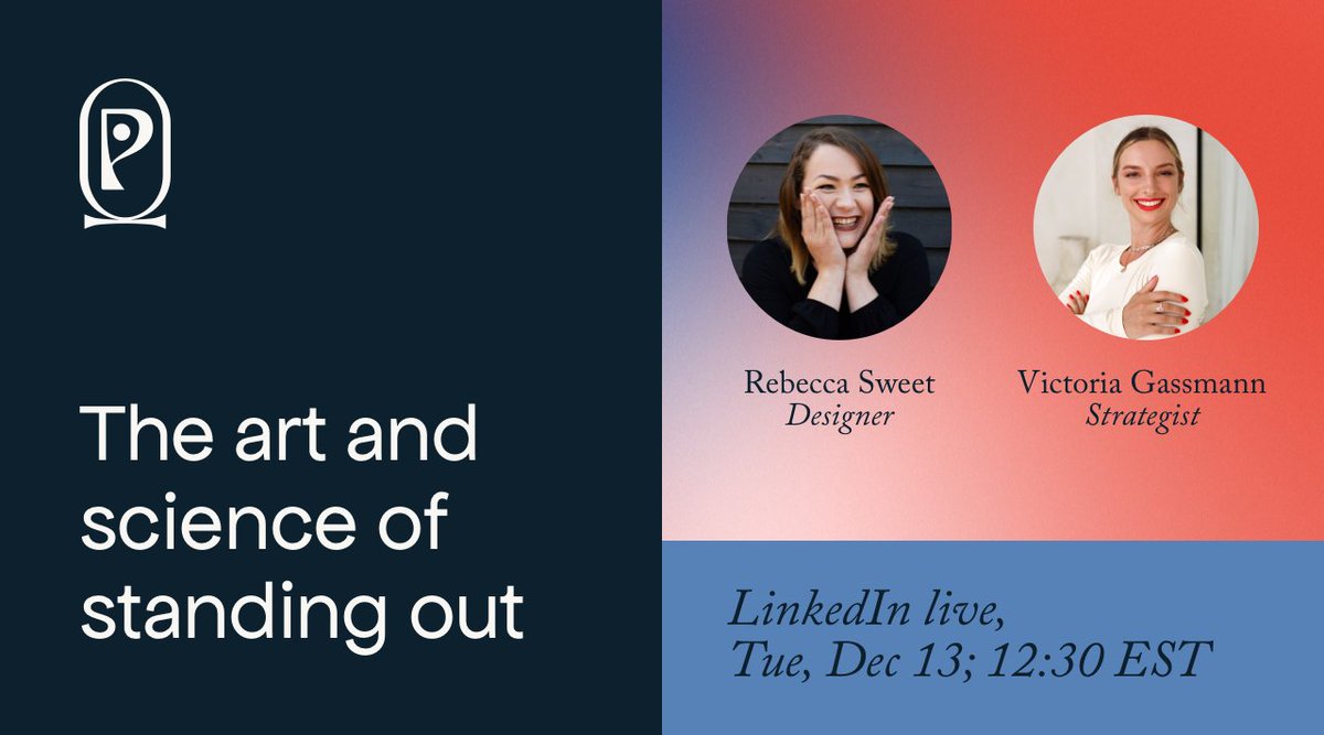 📆 Just scheduled: The Art and Science of Startup Branding - mailchi.mp/8663c70fac63/j…