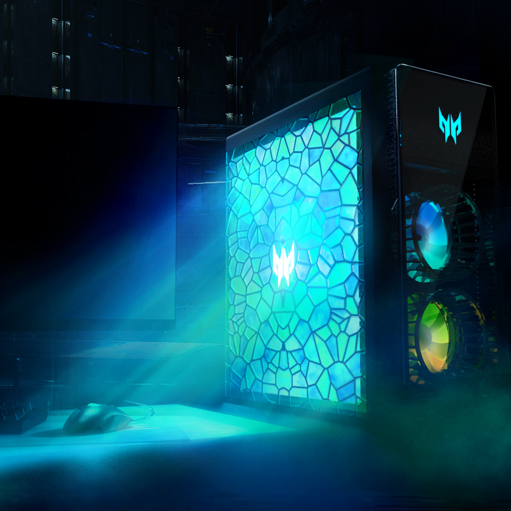 PredatorAfrica's tweet photo. Refreshed and fresh: with 13th gen #corei9 Intel processors, #Orion7000 enables the height of multitasking, gaming and productivity. How creative can you get with that #sidepanel? https://t.co/09Fa5iGLjO