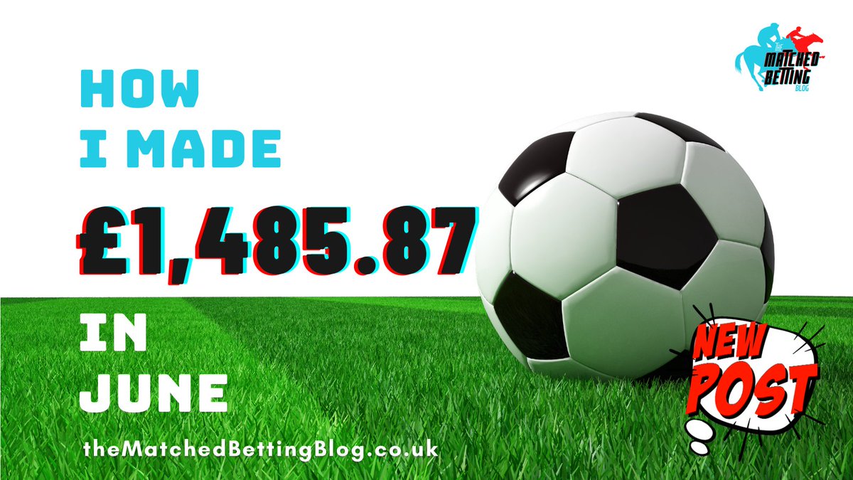 theMBblogUK's tweet photo. Full on month in June! Find out how I made a massive £1,485.87 profit from #matchedbetting &amp; #casinooffers!
➡️ https://t.co/N9TKCcfQEF
#makemoneyonline #earnmoneyathome #beatthebookies https://t.co/3IkWNWNTQn