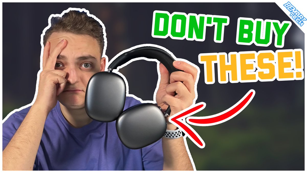 🚨NEW VIDEO!!!🚨

AirPods Max in 2022: Disappointing and Overpriced

🖥️ youtu.be/lly4h2YfcCI

#AirPodsMax #AirPods #Apple