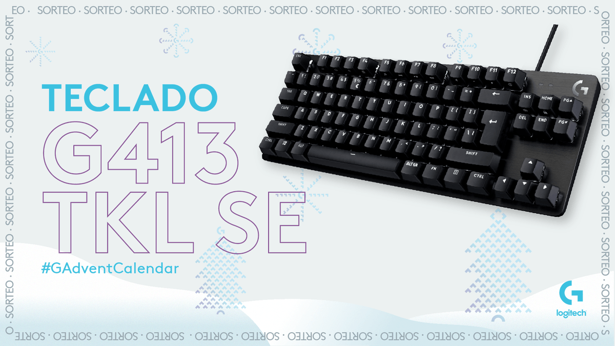 LogitechG_ES's tweet image. 💥 SORTEO TECLADO G413 TKL SE 💥 ¡Hoy venimos a tope! Sorteamos el teclado de alto rendimiento hecho para competir 🤩 #GAdventCalendar ¡Participa y llévate el premio! 👇

1️⃣ Seguir a @LogitechG_ES 
2️⃣ Hacer RT

¡El sorteo dura 24h! 🔥