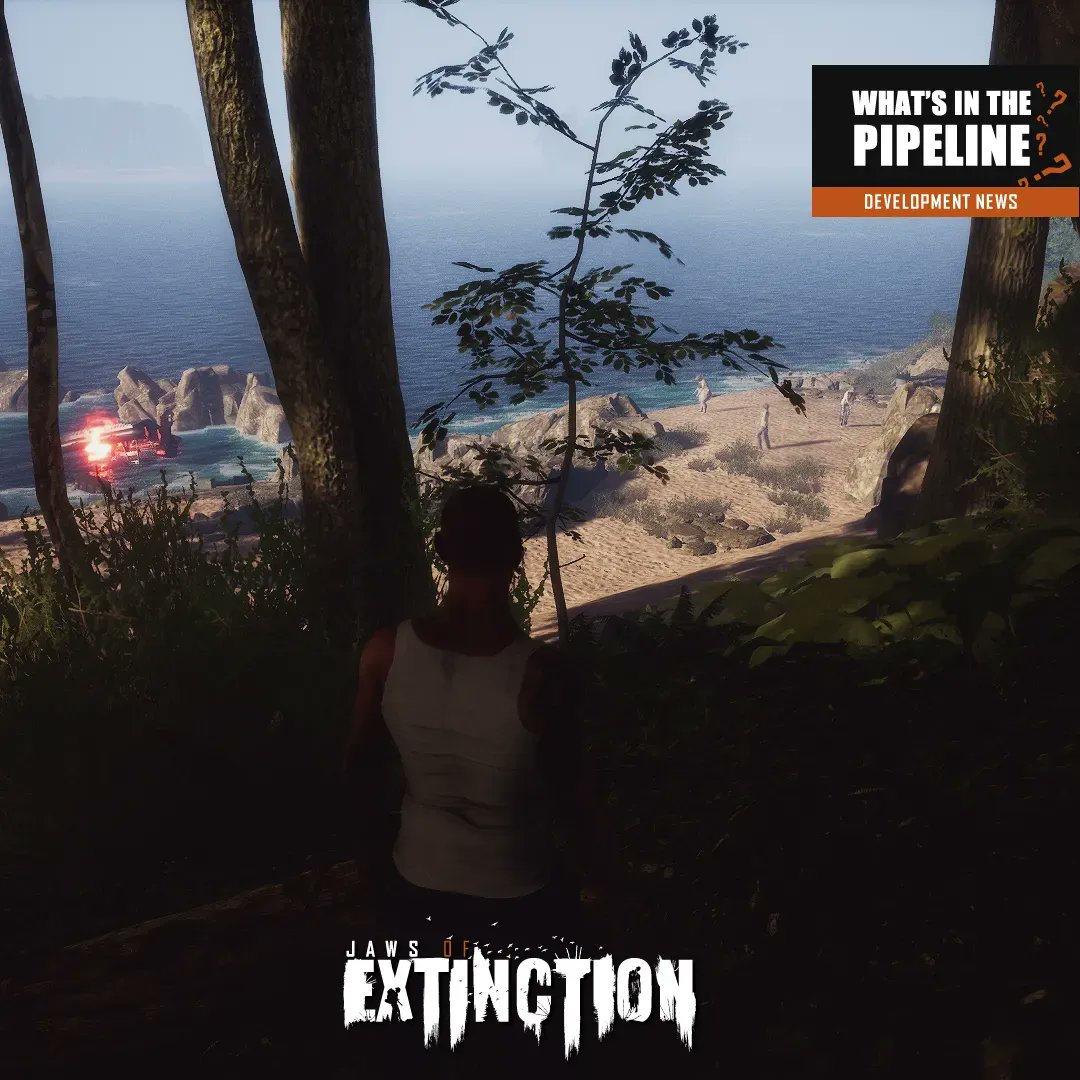 playjoegame's tweet photo. Getting ready for a whole new begining to your adventure in Jaws of Extinction. The world has started to mold out for the new playable intro and tutorial of the game #indiegame #indie #gamedev #indiegamedev #indiegames #unrealengine #UE4 https://t.co/dtSdEAoaqG