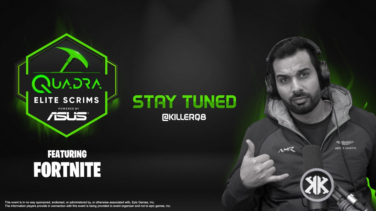 quadrastores's tweet photo. .
ترقبونا في اليوم الأول من
Quadra Elite Scrims
Powered by Asus

من سيفوز باليوم الأول بجوائز بقيمة 400$ ؟

📺  https://t.co/kLrcZGITBI
📅  Friday 2022-12-09
🕗  08:00pm KWT / KSA

https://t.co/HkELCVK0nB
🖥️⌨️🖱️🔌🎙️🎧🎮💺💡
#QEvent #QUADRA_Event https://t.co/TbcmRNuL95